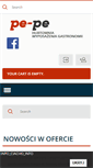 Mobile Screenshot of pe-pe.com.pl